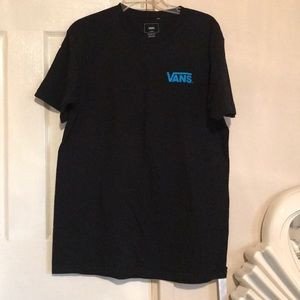 NWOT Vans Black Blue Green T-shirt sz L